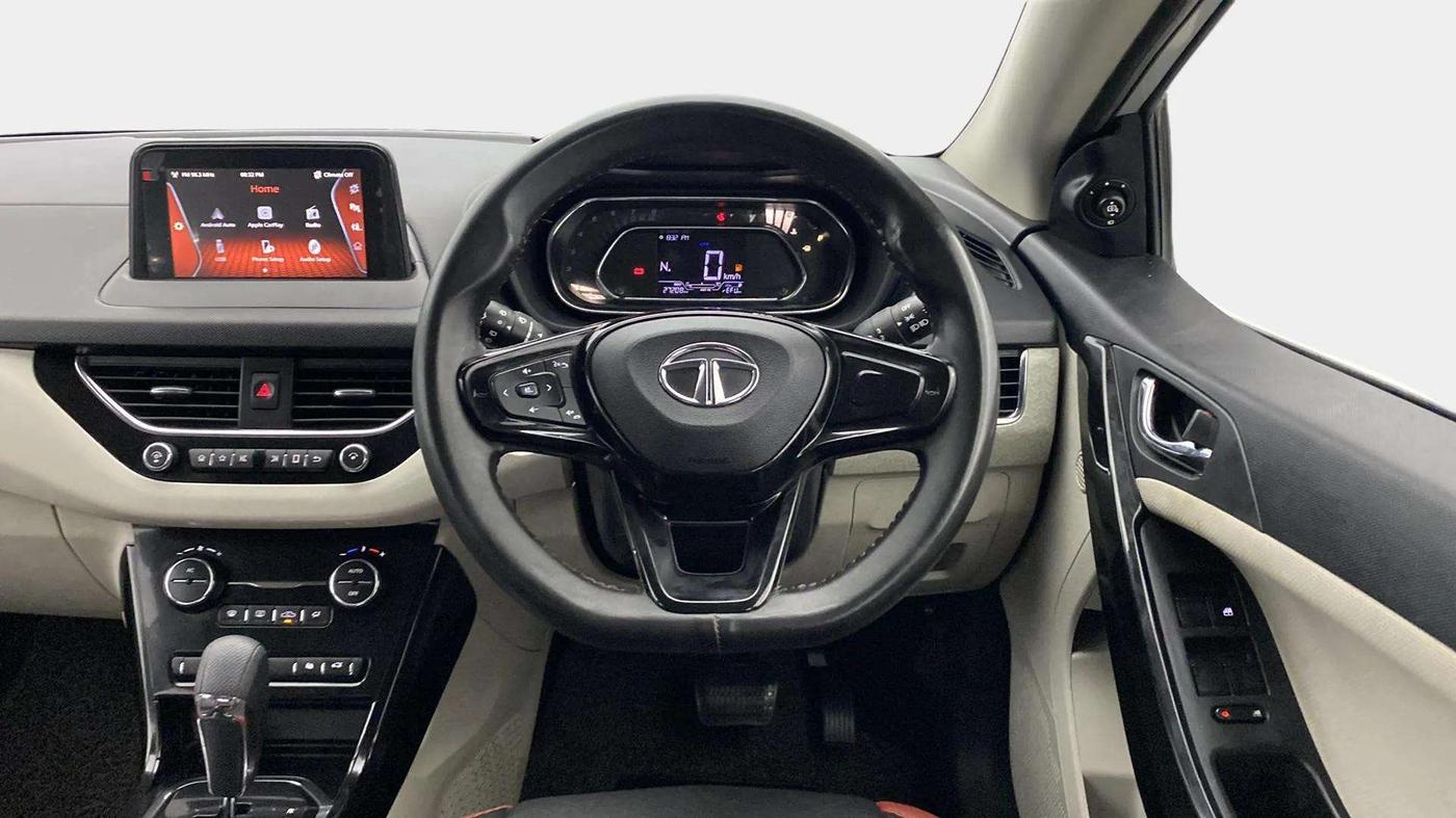 2020 Tata NEXON XZA PLUS PETROL, Petrol, Automatic, 27,459 km, Steering Wheel Close Up