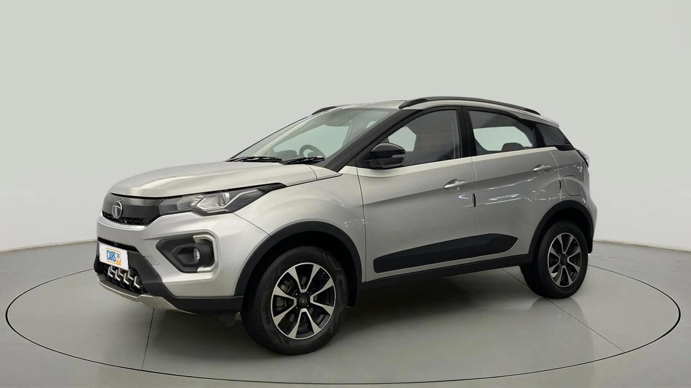 2020 Tata NEXON XZA PLUS PETROL, Petrol, Automatic, 27,459 km, Left Front Diagonal