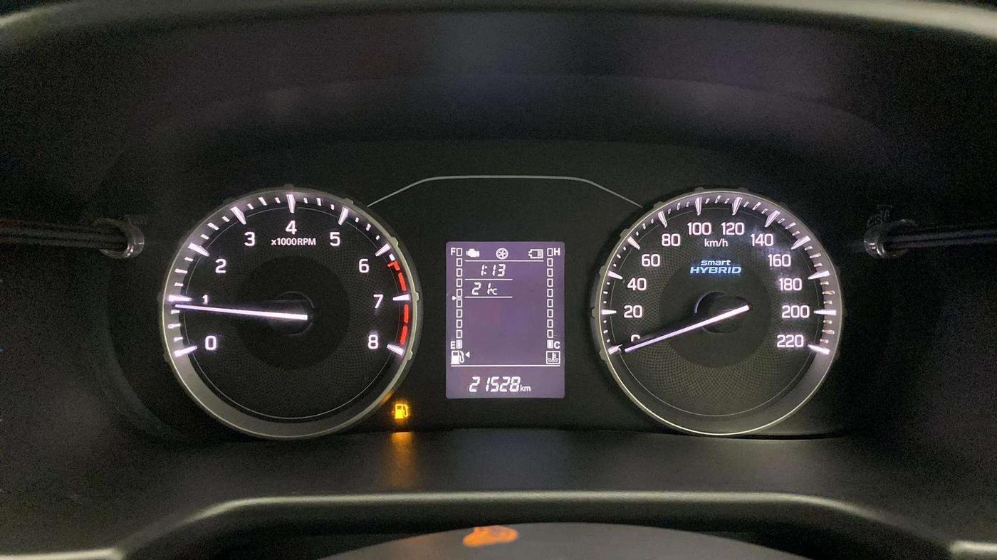 2023 Maruti BREZZA VXI SMART HYBRID, Petrol, Manual, 22,049 km, Odometer Image