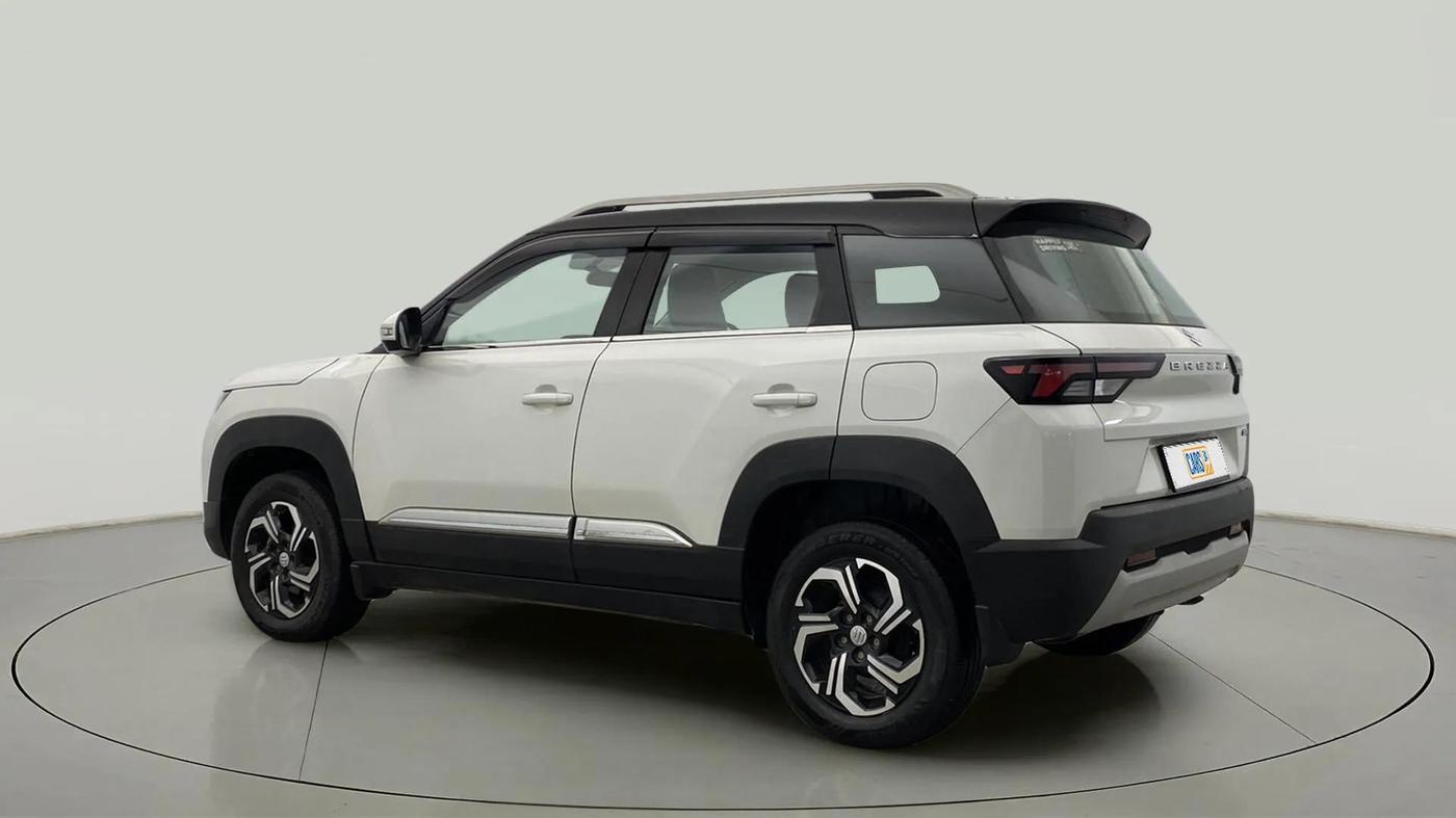 2023 Maruti BREZZA VXI SMART HYBRID, Petrol, Manual, 22,049 km, Left Back Diagonal