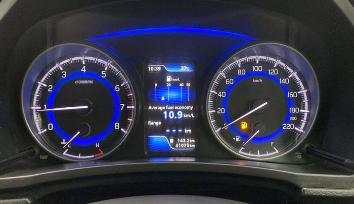 2016 Maruti Baleno ALPHA PETROL 1.2, Petrol, Manual, 41,129 km, Odometer Image