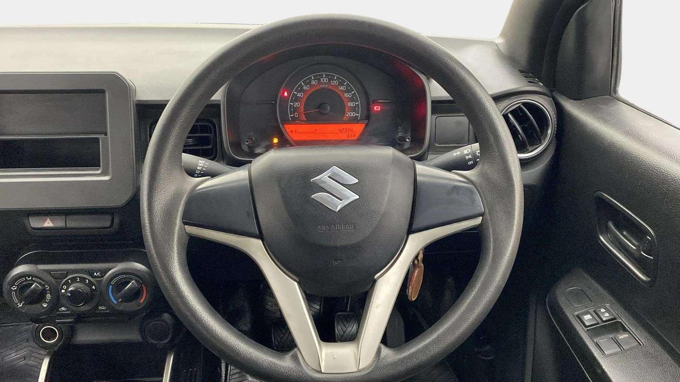 2018 Maruti IGNIS SIGMA 1.2, Petrol, Manual, 42,300 km, Steering Wheel Close Up