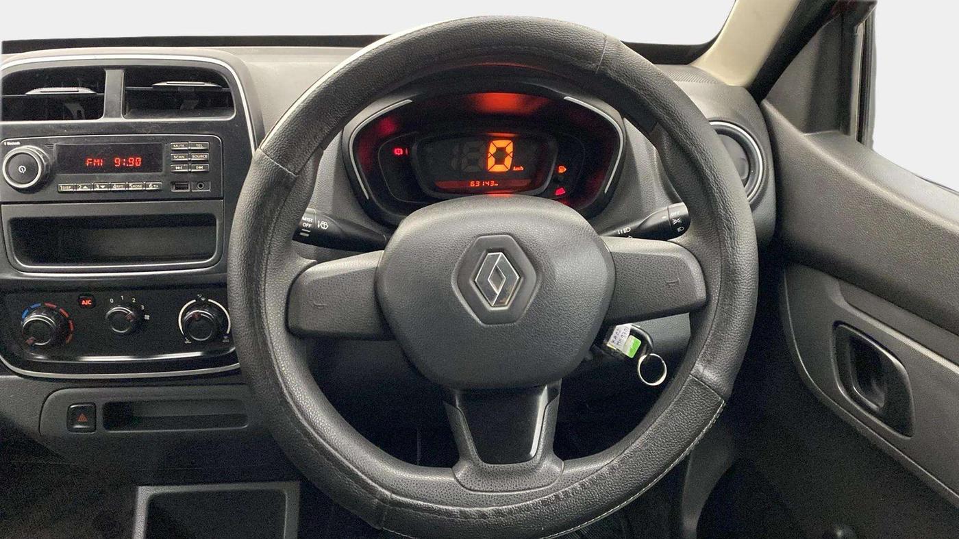 2015 Renault Kwid RXL, Petrol, Manual, 63,277 km, Steering Wheel Close Up