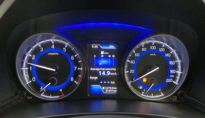 2020 Maruti Baleno ZETA PETROL 1.2, Petrol, Manual, 62,151 km, Odometer Image