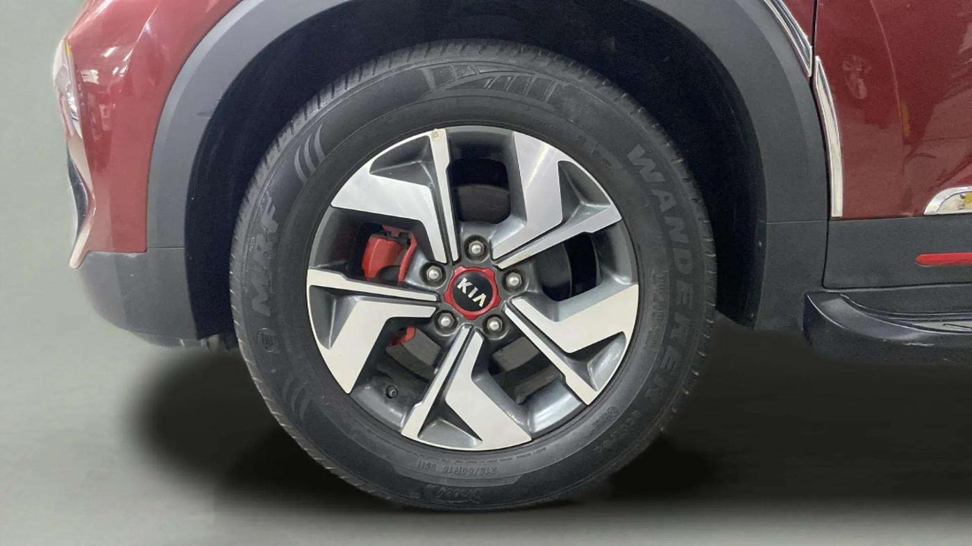 2020 KIA SONET GTX PLUS 1.0 DCT, Petrol, Automatic, 14,049 km, Left Front Wheel