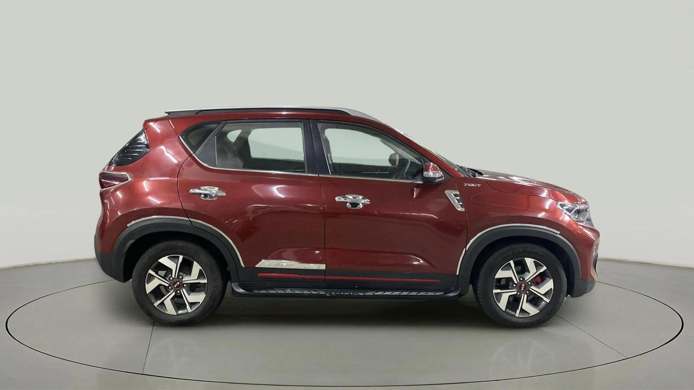 2020 KIA SONET GTX PLUS 1.0 DCT, Petrol, Automatic, 14,049 km, Right Side View