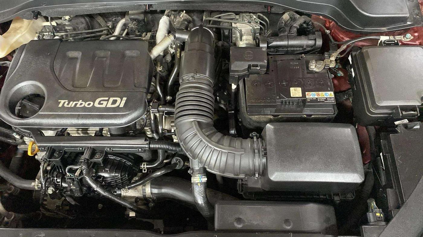 2020 KIA SONET GTX PLUS 1.0 DCT, Petrol, Automatic, 14,049 km, Engine View - Left