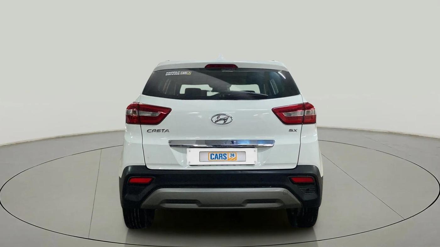 2019 Hyundai Creta SX (O) 1.6 DIESEL, Diesel, Manual, 61,709 km, Back/Rear