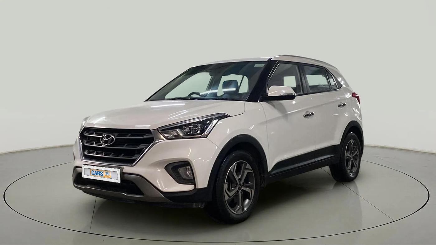 2019 Hyundai Creta SX (O) 1.6 DIESEL, Diesel, Manual, 61,709 km, Left Front Diagonal
