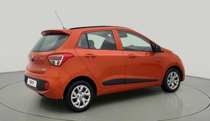 2019 Hyundai Grand i10 SPORTZ 1.2 KAPPA VTVT, Petrol, Manual, 49,053 km, Right Back Diagonal