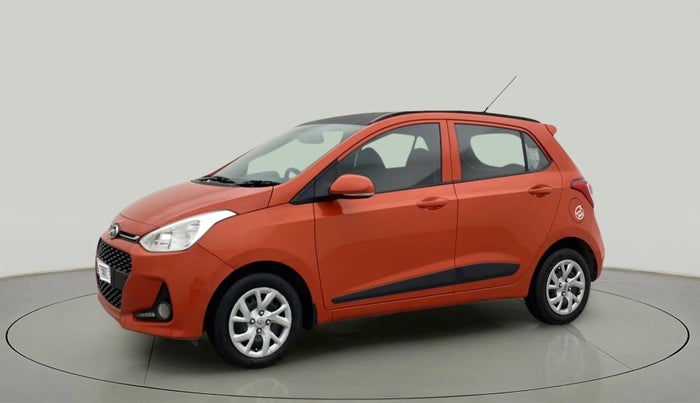 2019 Hyundai Grand i10 SPORTZ 1.2 KAPPA VTVT, Petrol, Manual, 49,053 km, Left Front Diagonal