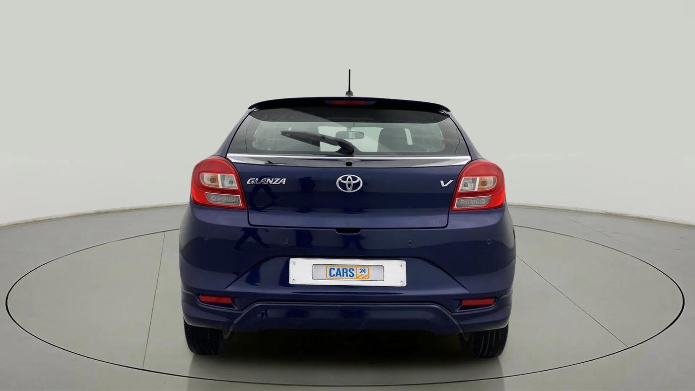 2019 Toyota Glanza V, Petrol, Manual, 40,399 km, Back/Rear