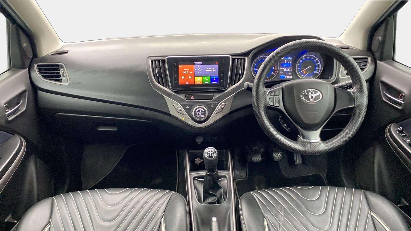 2019 Toyota Glanza V, Petrol, Manual, 40,399 km, Dashboard