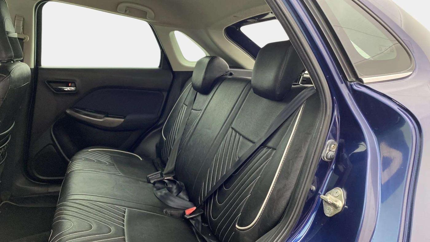 2019 Toyota Glanza V, Petrol, Manual, 40,399 km, Right Side Rear Door Cabin