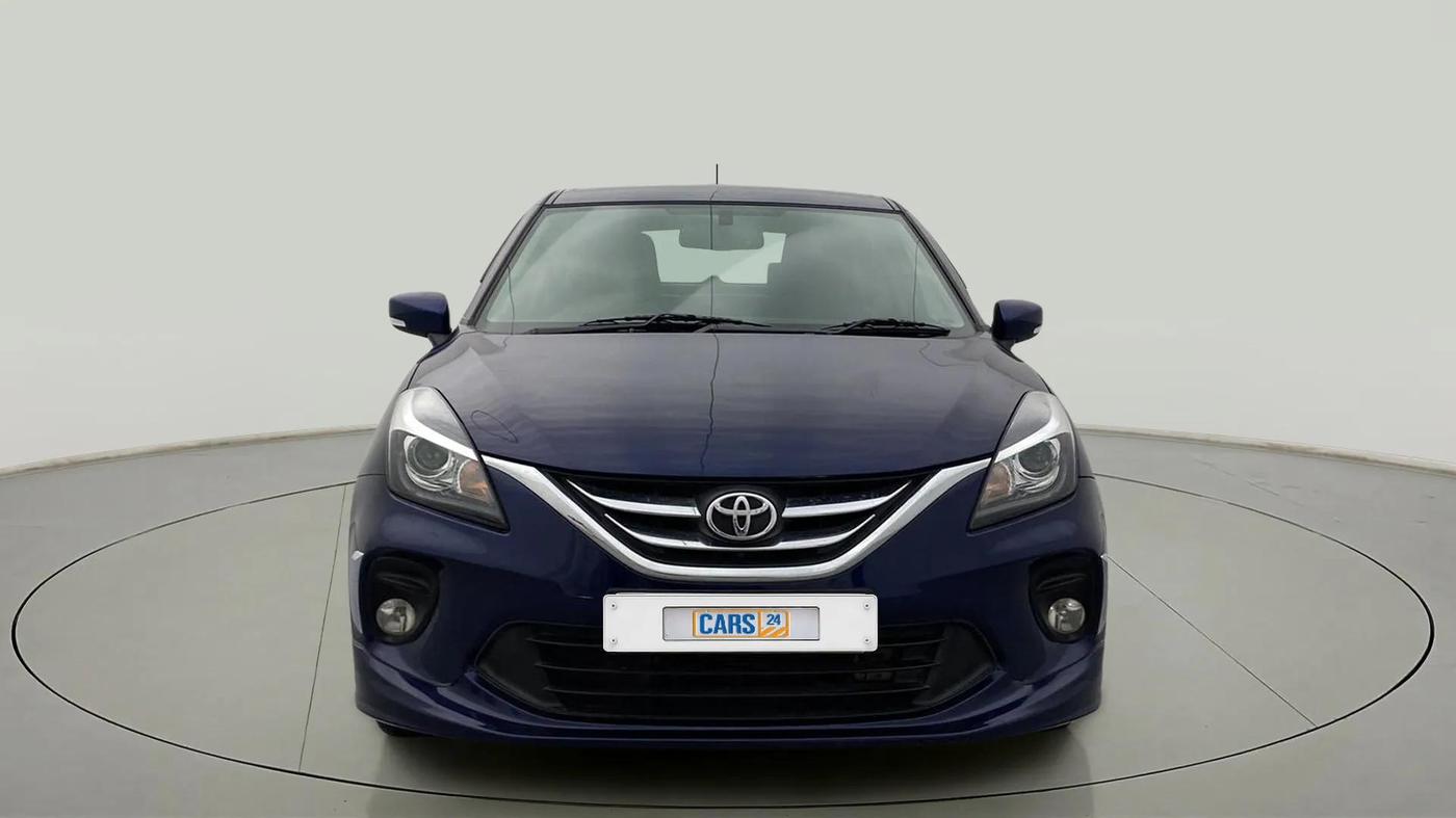 2019 Toyota Glanza V, Petrol, Manual, 40,399 km, Front