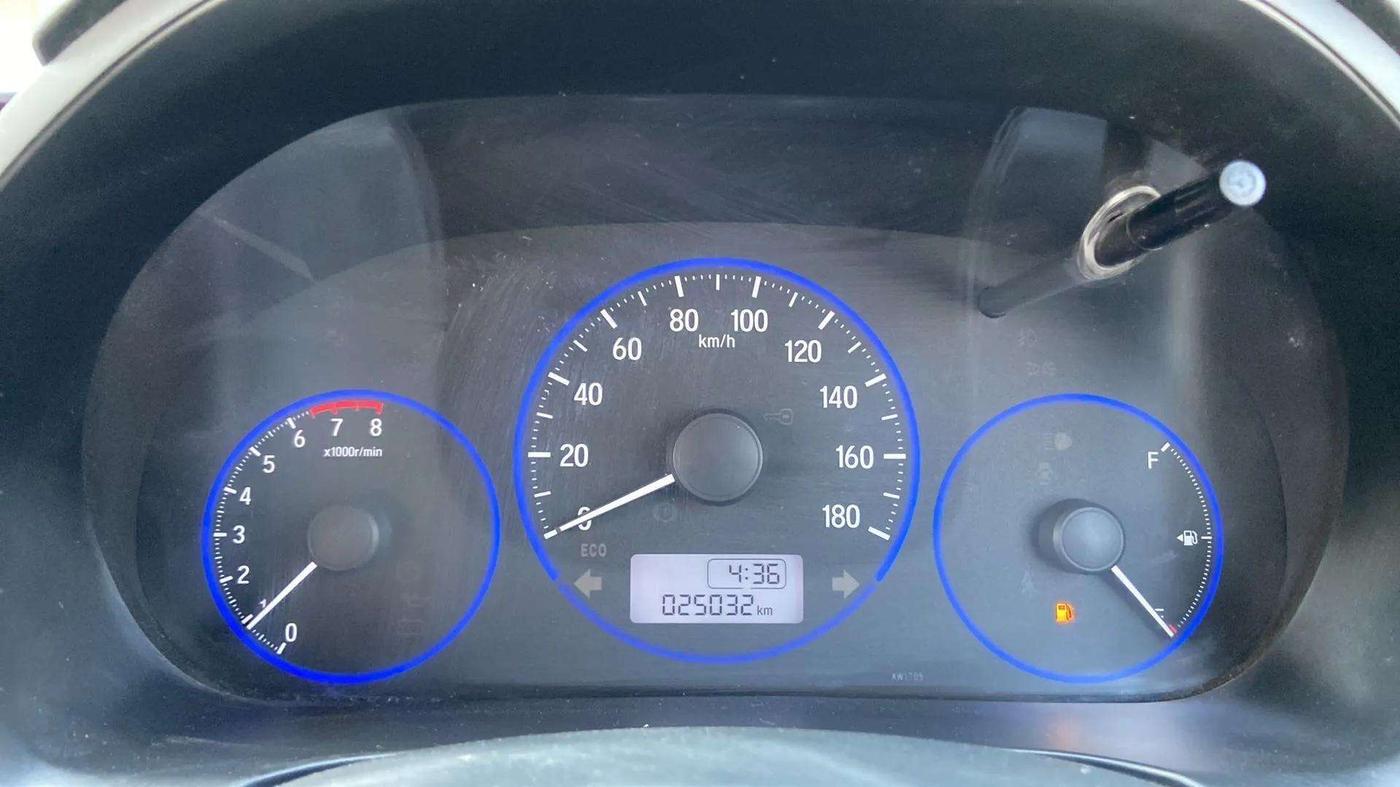 2017 Honda Brio S MT, CNG, Manual, 25,131 km, Odometer Image