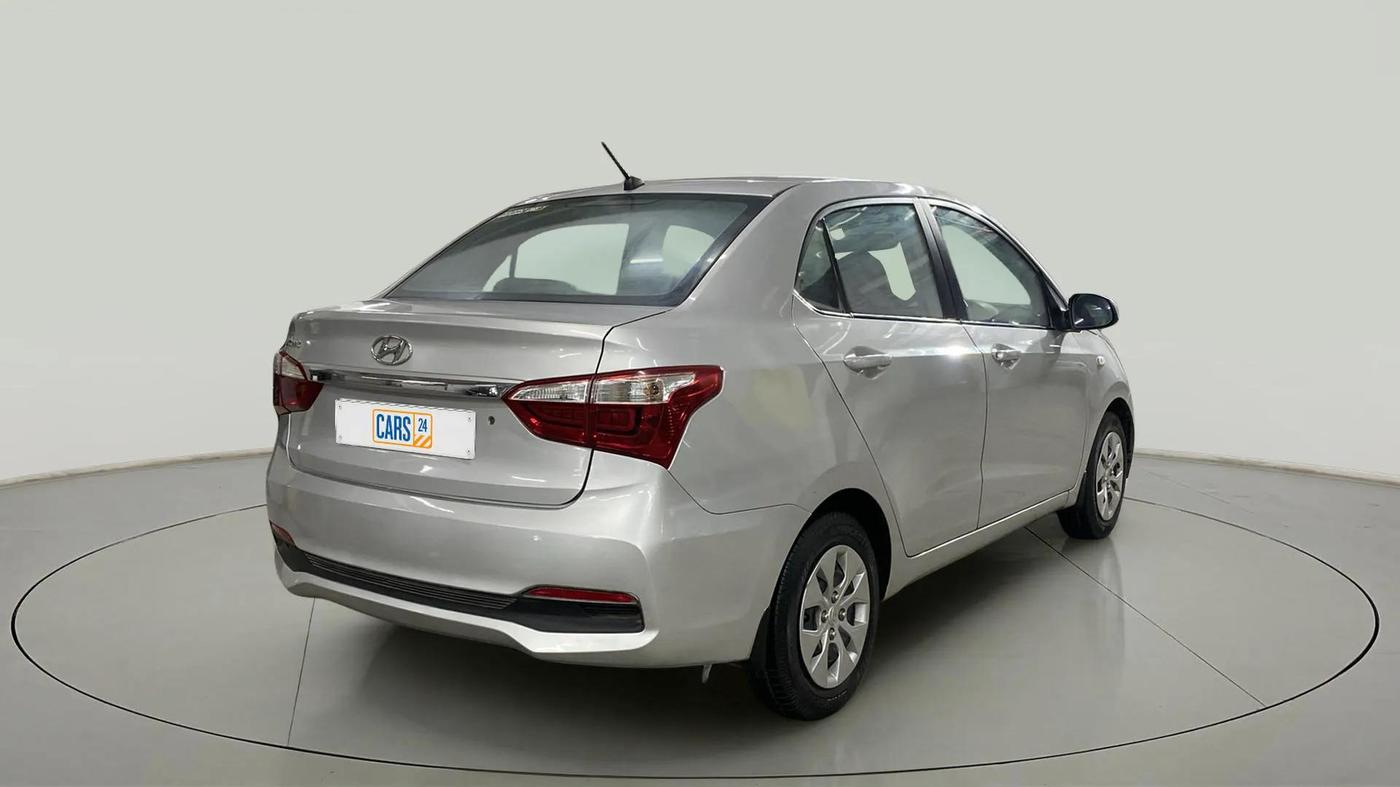 2018 Hyundai Xcent E+, Petrol, Manual, 54,119 km, Right Back Diagonal