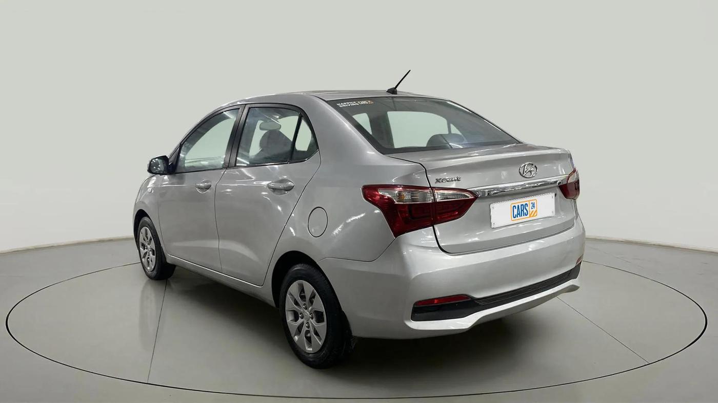 2018 Hyundai Xcent E+, Petrol, Manual, 54,119 km, Left Back Diagonal