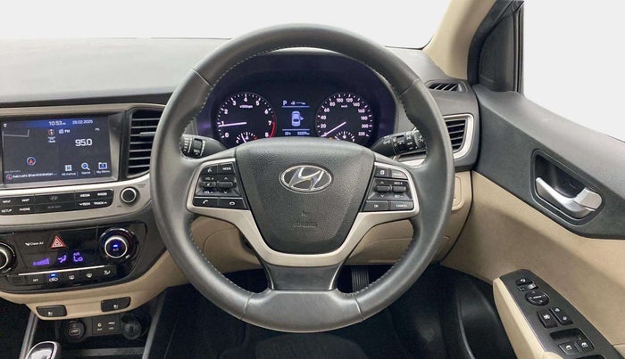 2019 Hyundai Verna 1.6 VTVT SX (O) AT, Petrol, Automatic, 22,208 km, Steering Wheel Close Up