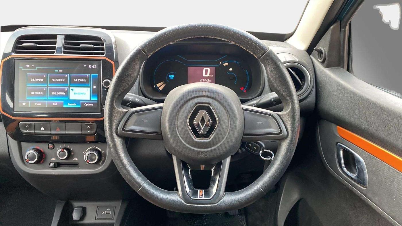 2021 Renault Kwid CLIMBER 1.0 (O), Petrol, Manual, 27,466 km, Steering Wheel Close Up