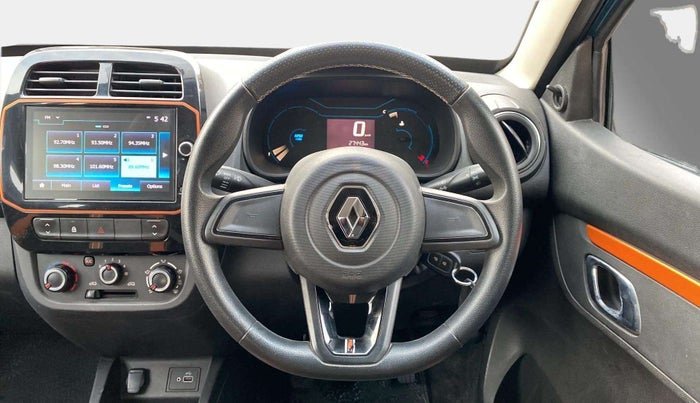 2021 Renault Kwid CLIMBER 1.0 (O), Petrol, Manual, 27,444 km, Steering Wheel Close Up