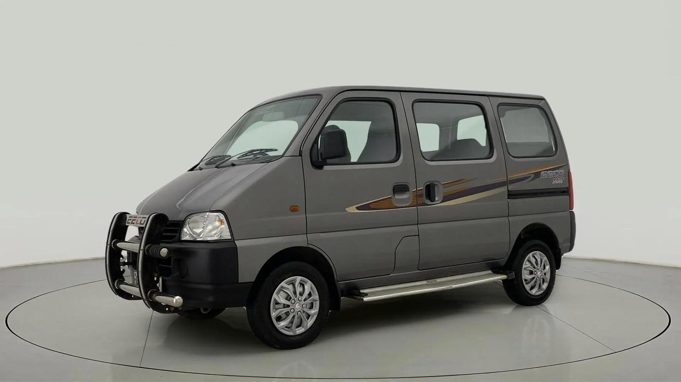 2018 Maruti Eeco 5 STR WITH A/C+HTR, Petrol, Manual, 19,443 km, Left Front Diagonal