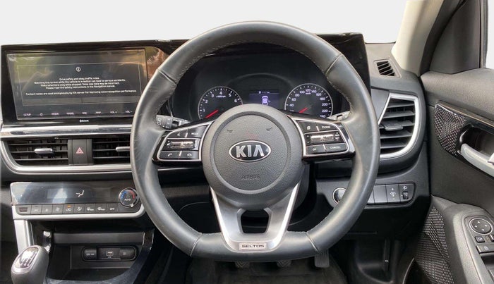 2021 KIA SELTOS HTX ANNIVERSARY EDITION 1.5 PETROL, Petrol, Manual, 27,973 km, Steering Wheel Close Up