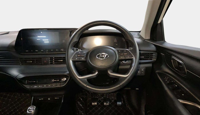 2022 Hyundai NEW I20 ASTA (O) 1.2 MT, Petrol, Manual, 6,044 km, Steering Wheel Close Up