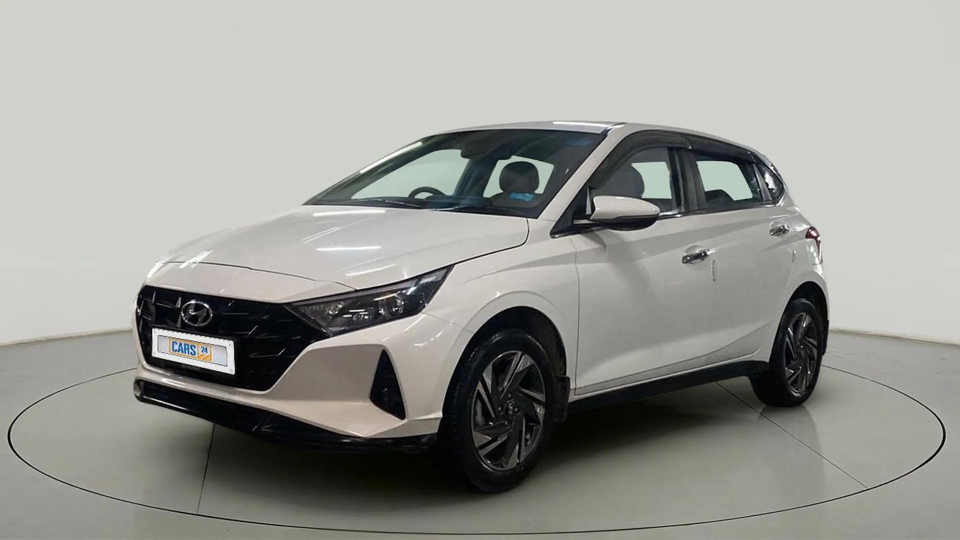 2022 Hyundai NEW I20 ASTA (O) 1.2 MT, Petrol, Manual, 6,072 km, Left Front Diagonal