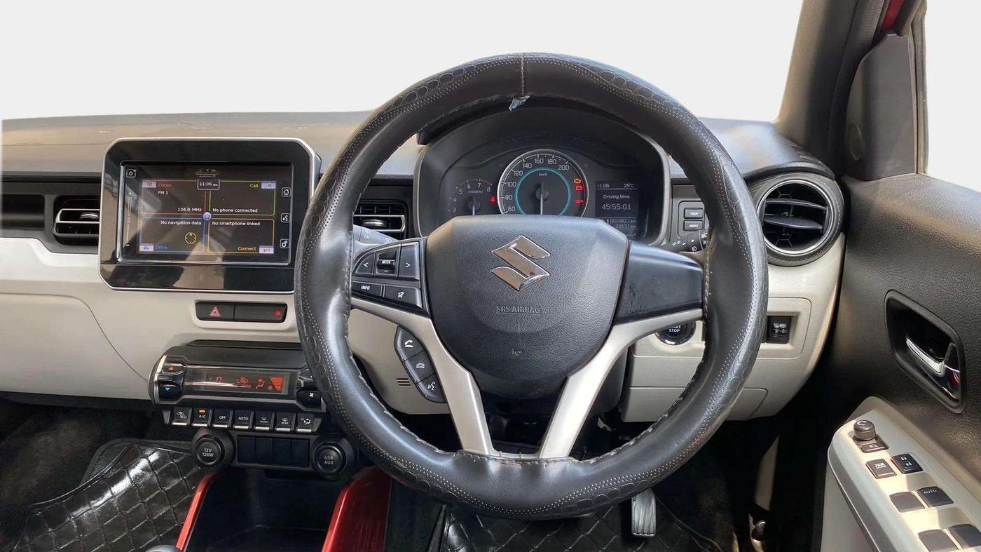 2017 Maruti IGNIS ALPHA 1.2 AMT, Petrol, Automatic, 29,151 km, Steering Wheel Close Up