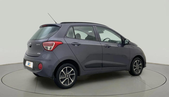 2017 Hyundai Grand i10 SPORTZ (O) AT 1.2 KAPPA VTVT, Petrol, Automatic, 54,729 km, Right Back Diagonal