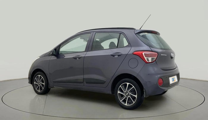 2017 Hyundai Grand i10 SPORTZ (O) AT 1.2 KAPPA VTVT, Petrol, Automatic, 54,729 km, Left Back Diagonal