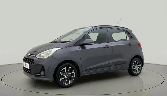 2017 Hyundai Grand i10 SPORTZ (O) AT 1.2 KAPPA VTVT, Petrol, Automatic, 54,729 km, Left Front Diagonal