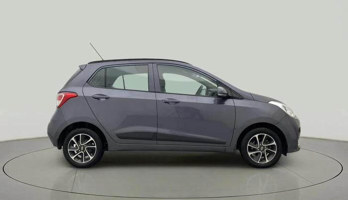 2017 Hyundai Grand i10 SPORTZ (O) AT 1.2 KAPPA VTVT, Petrol, Automatic, 54,729 km, Right Side View