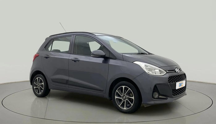 2017 Hyundai Grand i10 SPORTZ (O) AT 1.2 KAPPA VTVT, Petrol, Automatic, 54,729 km, Right Front Diagonal