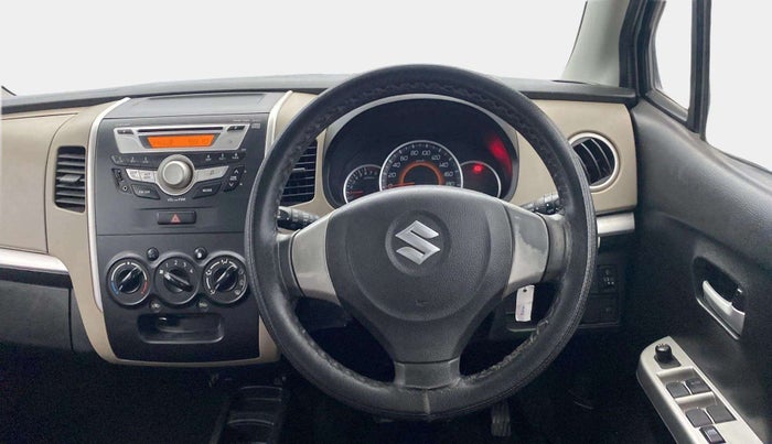 2014 Maruti Wagon R 1.0 VXI, Petrol, Manual, 36,087 km, Steering Wheel Close Up