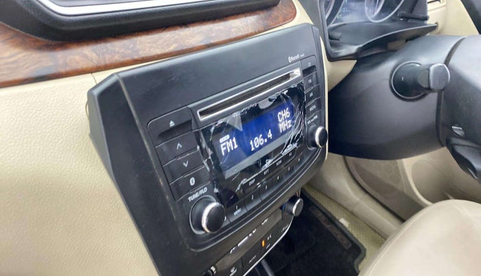 2018 Maruti Dzire ZXI AMT, Petrol, Automatic, 64,763 km, Infotainment system - Music system has minor cracks