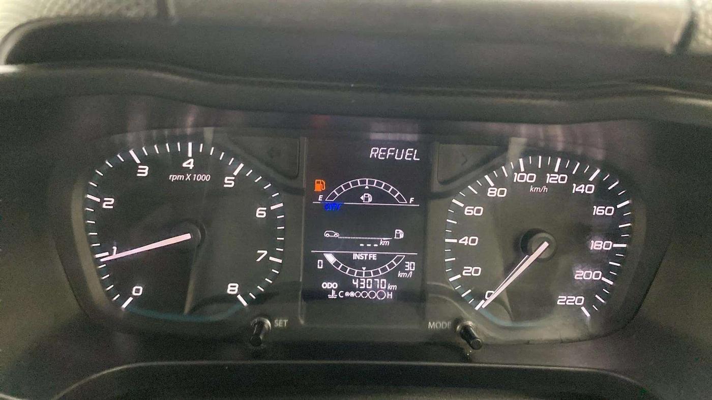 2021 Tata ALTROZ XT PETROL, Petrol, Manual, 43,070 km, Odometer Image