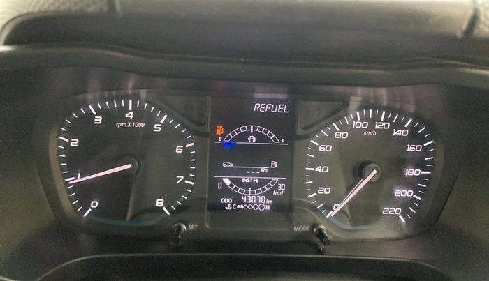 2021 Tata ALTROZ XT PETROL, Petrol, Manual, 43,070 km, Odometer Image