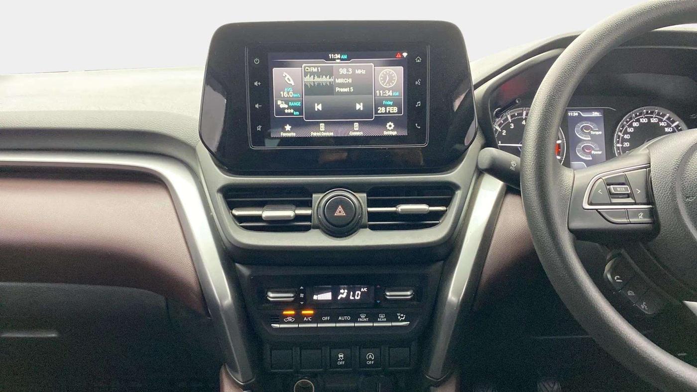 2024 Maruti Grand Vitara DELTA SMART HYBRID, Petrol, Manual, 16,938 km, Air Conditioner