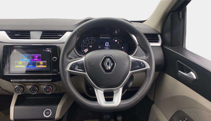 2021 Renault TRIBER RXZ AMT, Petrol, Automatic, 47,032 km, Steering Wheel Close Up