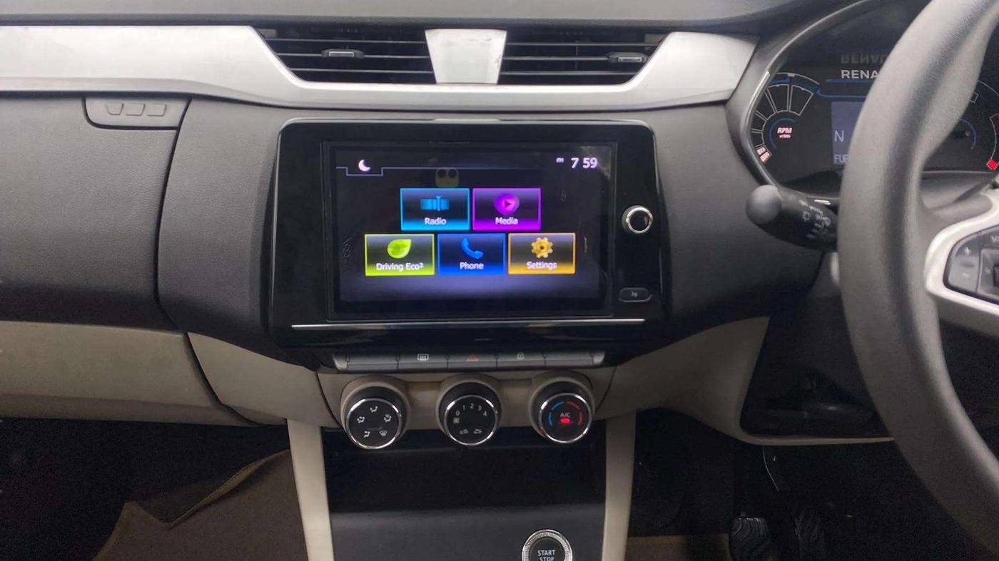 2021 Renault TRIBER RXZ AMT, Petrol, Automatic, 47,071 km, Air Conditioner