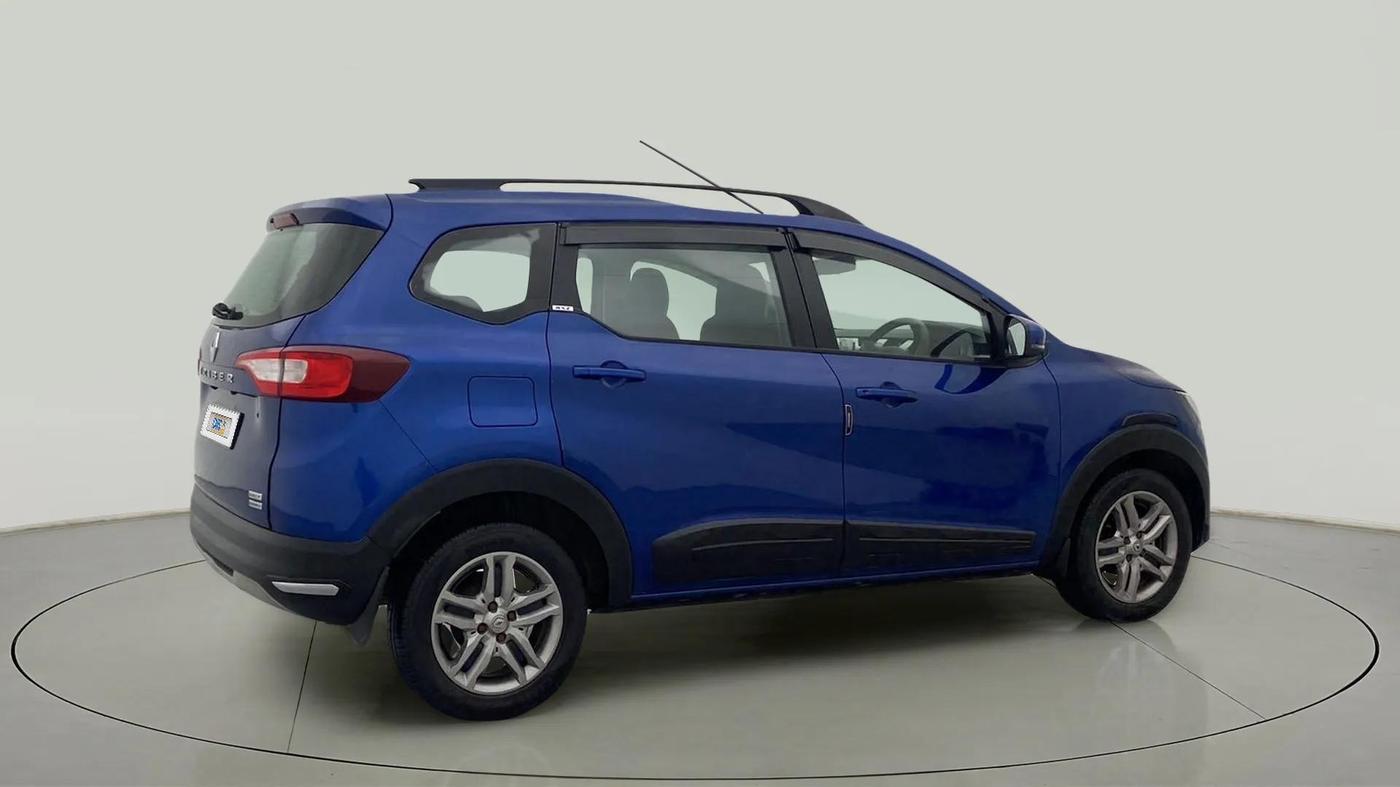 2021 Renault TRIBER RXZ AMT, Petrol, Automatic, 47,071 km, Right Back Diagonal
