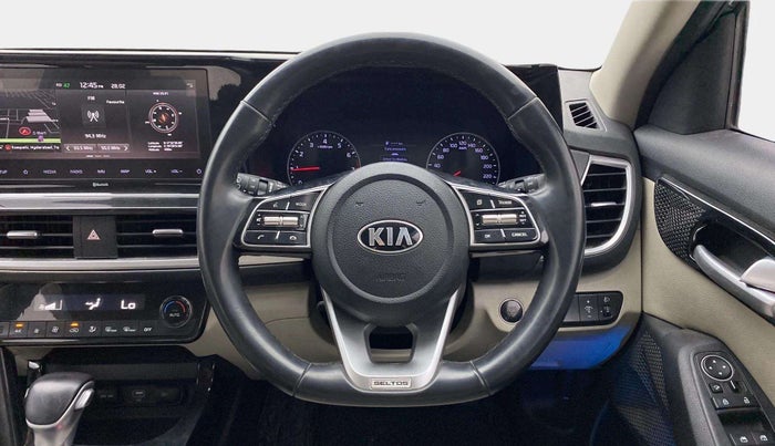 2020 KIA SELTOS HTX IVT 1.5 PETROL, Petrol, Automatic, 67,452 km, Steering Wheel Close Up