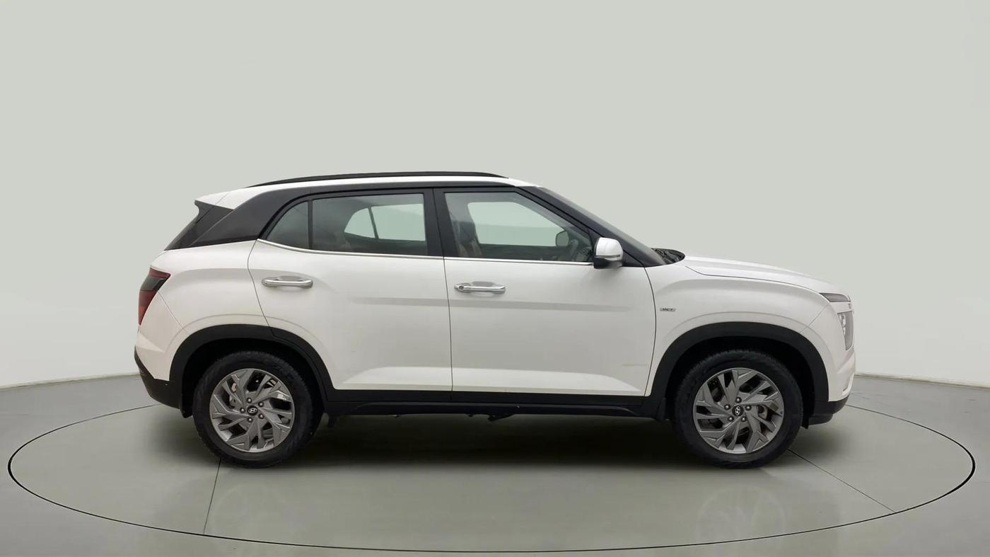 2021 Hyundai Creta SX 1.4 TURBO DCT, Petrol, Automatic, 35,180 km, Right Side View
