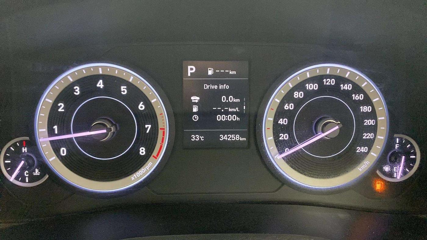 2021 Hyundai Creta SX 1.4 TURBO DCT, Petrol, Automatic, 35,180 km, Odometer Image