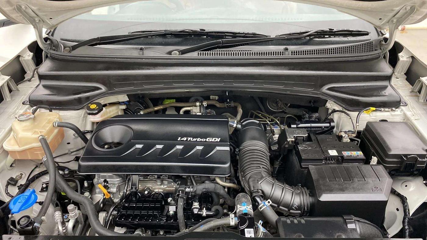 2021 Hyundai Creta SX 1.4 TURBO DCT, Petrol, Automatic, 35,180 km, Engine View