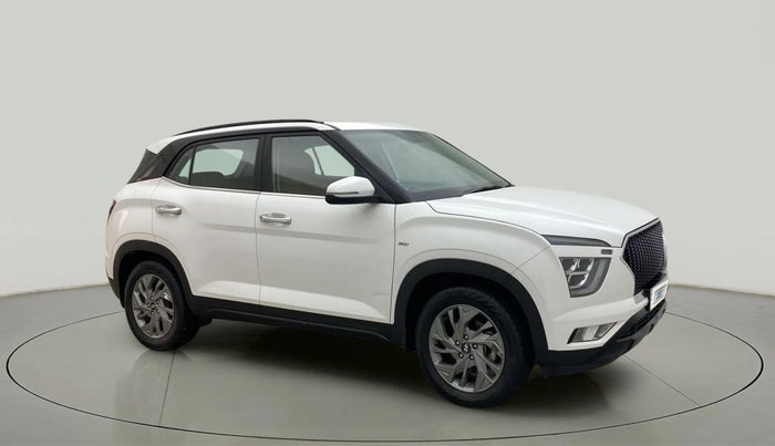 2021 Hyundai Creta SX 1.4 TURBO DCT, Petrol, Automatic, 34,258 km, Right Front Diagonal