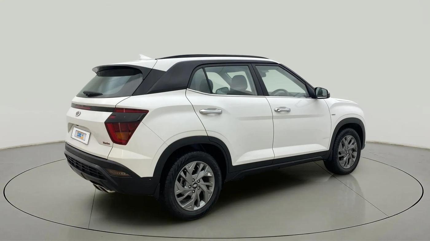 2021 Hyundai Creta SX 1.4 TURBO DCT, Petrol, Automatic, 35,180 km, Right Back Diagonal