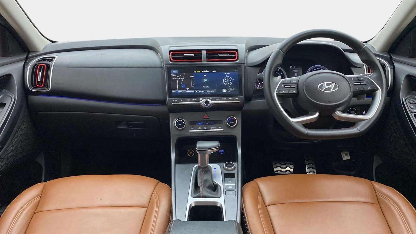 2021 Hyundai Creta SX 1.4 TURBO DCT, Petrol, Automatic, 35,180 km, Dashboard